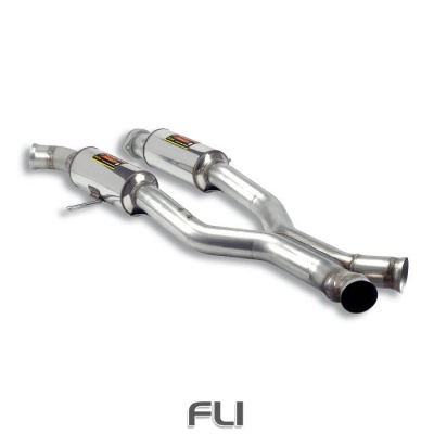 SS846803 - Supersprint Central muffler + X-Pipe