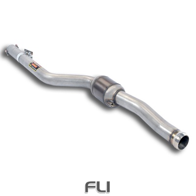 SS846922 - Supersprint Front Front pipe (Left) with HJS metallic catalytic, 100CPSI