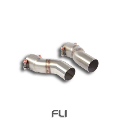 SS847554 - Supersprint Connecting pipes Right - Left for OEM endpipes