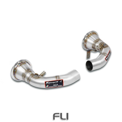 SS860711 - Supersprint Downpipe kit Right + Left(Deletes catalytics)