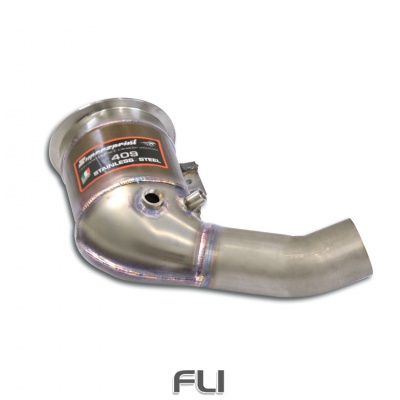 SS860741 - Supersprint Downpipe Left + Metallic catalytic