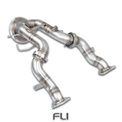 SS861211 - Supersprint Downpipe right - left (Replaces catalytic)(Left / Right Hand Drive)