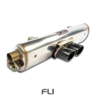 SS861526 - Supersprint Rear exhaust OO 100 Gun Metal Grey