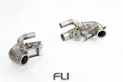 SS861642 - Supersprint Front Metallic catalytic converter Right - Left 100 CPSI with valve