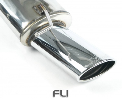 SS915805 - Supersprint Rear exhaust 145x95 100% Stainless steel