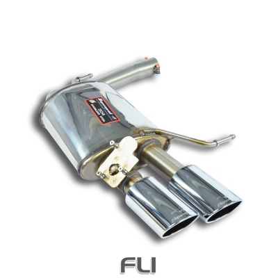 SS917237 - Supersprint Rear exhaust Left 100x75 with valve