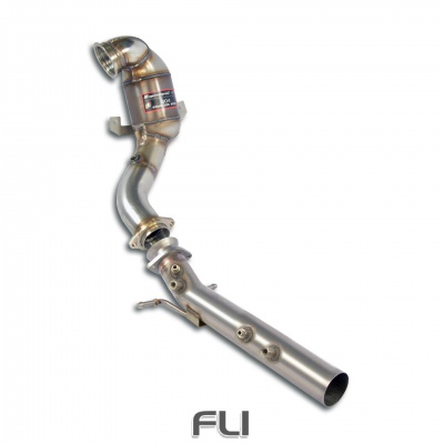 SS918041 - Supersprint Turbo downpipe kit + Metallic catalytic converter 200 CPSI  - Deletes GPF