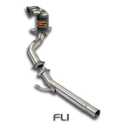 SS918121 - Supersprint Downpipe + Metallic catalytic(Outlet Ø55mm)(Deletes GPF)