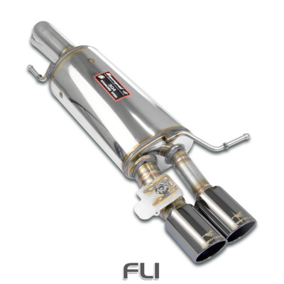 SS971026 - Supersprint Rear exhaust OO 90 Gun Metal Grey with valve