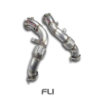 SS981711 - Supersprint Turbo downpipe kit Right - Left (Replaces catalytic converter)