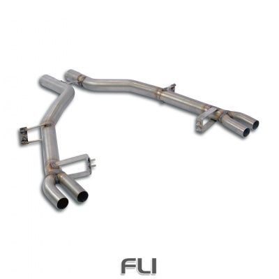 SS982254 - Supersprint Rear pipe kit Right - Left(Muffler delete)