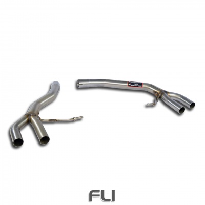 SS982354 - Supersprint Rear pipe kit Right - Left(Muffler delete)