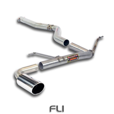 SS983914 - Supersprint Connecting pipe + rear pipe O90(Muffler delete)