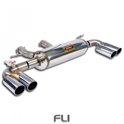 SS984236 - Supersprint Rear exhaust Right OO80 - Left OO80 with valve