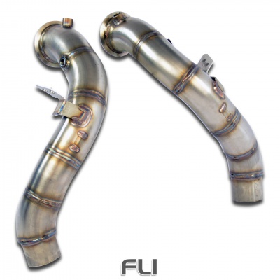 SS986711 - Supersprint Turbo downpipe kit Right - Left (Replaces catalytic converter)