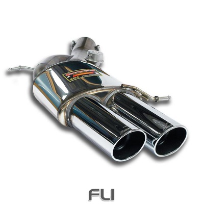 SS988046 - Supersprint Rear exhaust Left OO100 with valve