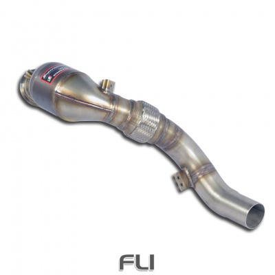 SS989221 - Supersprint Turbo downpipe kit +  Metallic catalytic converter RightAccepts the stock Cat.-Back system