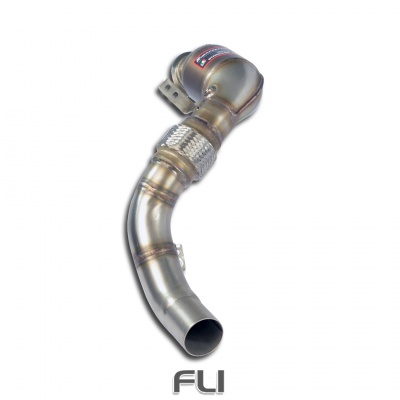 SS989241 - Supersprint Turbo downpipe kit +  Metallic catalytic converter LeftAccepts the stock Cat.-Back system