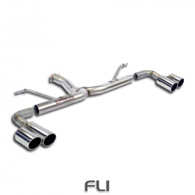 SS989516 - Supersprint Rear pipe Right OO80 - Left OO80(Muffler delete)
