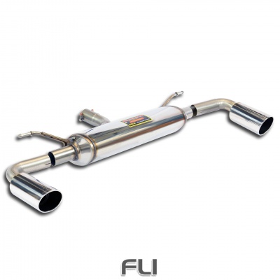 SS989524 - Supersprint Rear exhaust Right O100 - Left O100