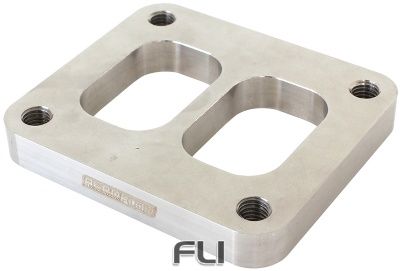 Stainless Steel Turbine Inlet Flange Twin Entry Weld-On Suit T04Z/GT42/GT45