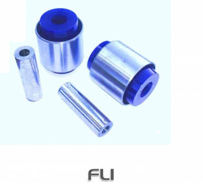 STRUTBAR TO CHASSIS BUSH KIT  2 X OFFSET  1.5 DEGREE CASTER CHANGE SPF3131K