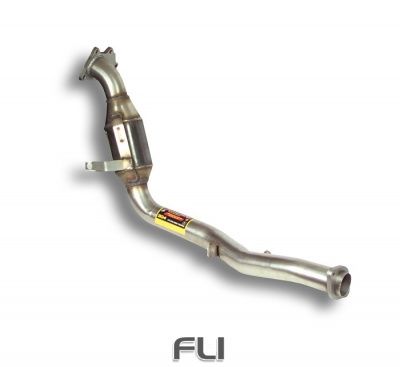 Supersprint - Pipe Kit for turbo charger with metallic catalytic converter