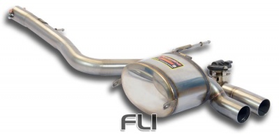 Supersprint - Rear Exhaust Right with valve
