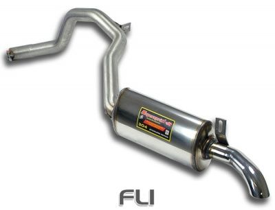 Supersprint - Rear Exhaust stainless steel
