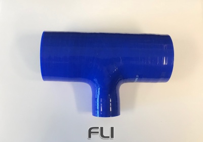 T-Stuk - 28mm - Take off 16mm Blauw