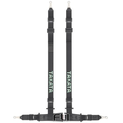 Takata Racegordel 4-punts Drift II Bolt Zwart