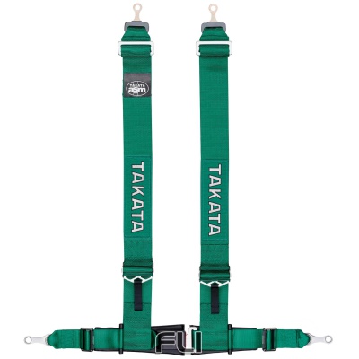 Takata Racegordel 4-punts Drift III Bolt Groen