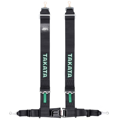 Takata Racegordel 4-punts Drift III Bolt Zwart