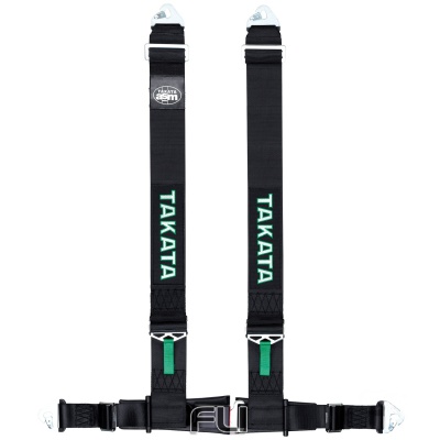 Takata Racegordel 4-punts Drift III Snap Zwart