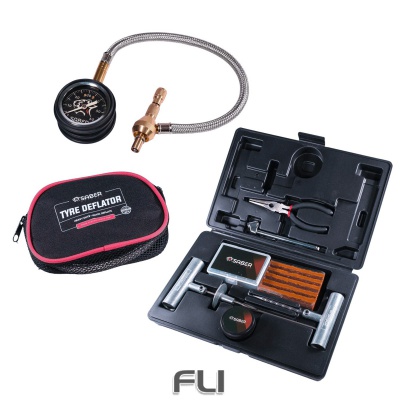 Tyre Safety Bundle - Tyre Deflator & Repair Kit (SBR-TSB1)