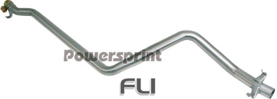 VW Golf 1 Cabrio middenpijp