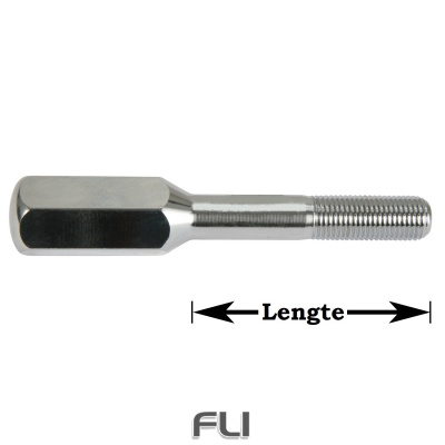 Wielbout Zilver - M14x1,5 - 70mm