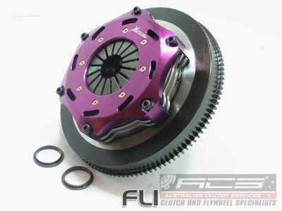 Xtreme Performance - 184mm Rigid Ceramic Twin Plate Clutch Kit Incl Flywheel