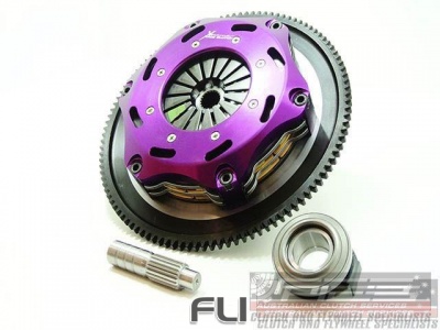 Xtreme Performance - 184mm Rigid Ceramic Twin Plate Clutch Kit Incl Flywheel