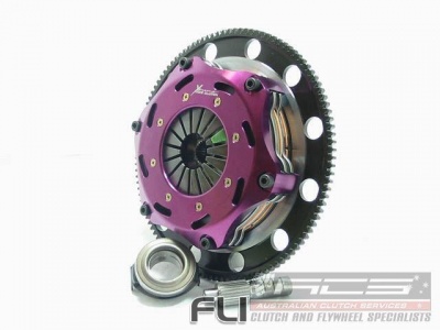 Xtreme Performance - 184mm Rigid Ceramic Twin Plate Clutch Kit Incl Flywheel