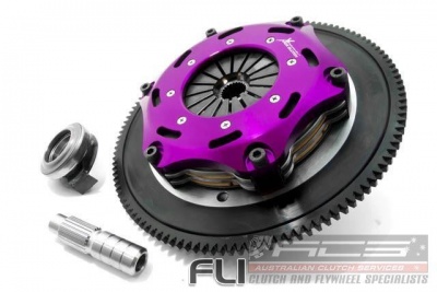 Xtreme Performance - 184mm Rigid Ceramic Twin Plate Clutch Kit Incl Flywheel