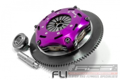 Xtreme Performance - 184mm Rigid Ceramic Twin Plate Clutch Kit Incl Flywheel