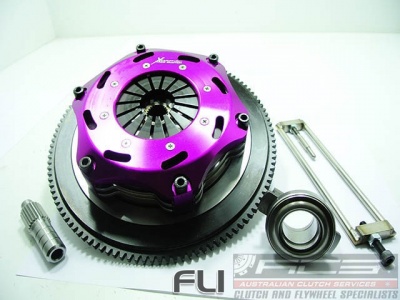 Xtreme Performance - 184mm Rigid Ceramic Twin Plate Clutch Kit Incl Flywheel