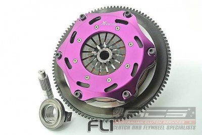 Xtreme Performance - 184mm Rigid Ceramic Twin Plate Clutch Kit Incl Flywheel