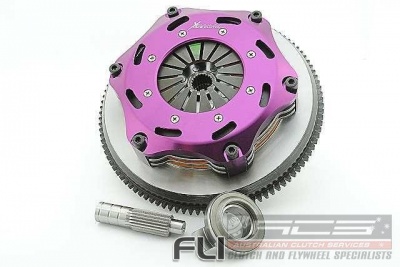 Xtreme Performance - 184mm Rigid Ceramic Twin Plate Clutch Kit Incl Flywheel