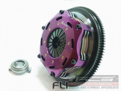 Xtreme Performance - 184mm Rigid Ceramic Twin Plate Clutch Kit Incl Flywheel