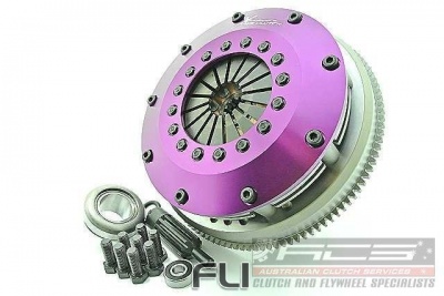 Xtreme Performance - 200mm Rigid Ceramic Twin Plate Clutch Kit Incl Flywheel