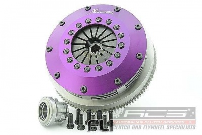 Xtreme Performance - 200mm Rigid Ceramic Twin Plate Clutch Kit Incl Flywheel