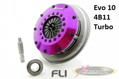 Xtreme Performance - 200mm Rigid Ceramic Twin Plate Clutch Kit Incl Flywheel