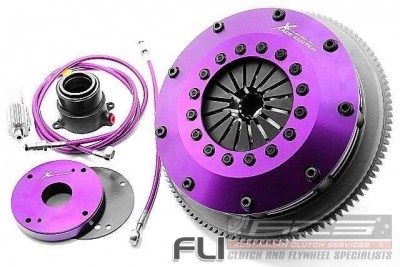Xtreme Performance - 200mm Rigid Ceramic Twin Plate Clutch Kit Incl Flywheel & CSC